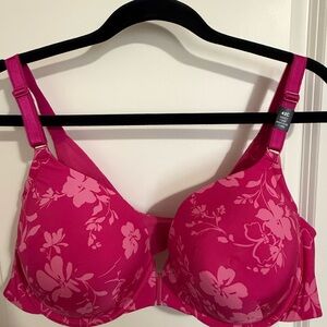 Torrid Pink Floral Bra